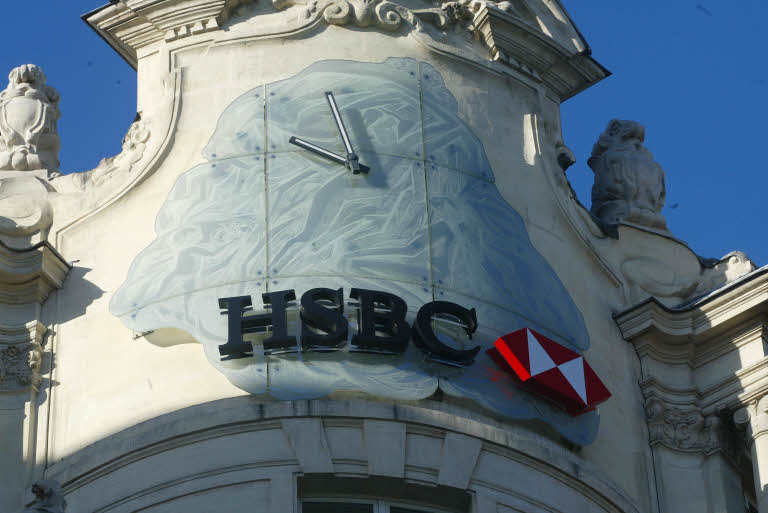 HSBC - horloge
