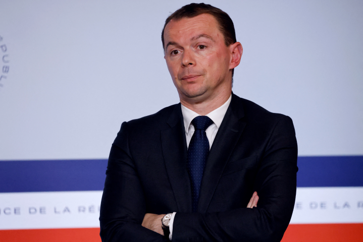 Olivier Dussopt, ministre du Travail - Ludovic MARIN / AFP