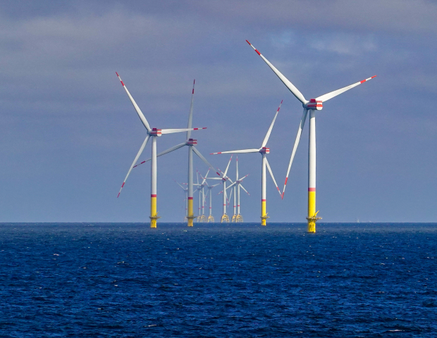 Eolienne (Photo by PATRICK PLEUL / dpa Picture-Alliance via AFP)
