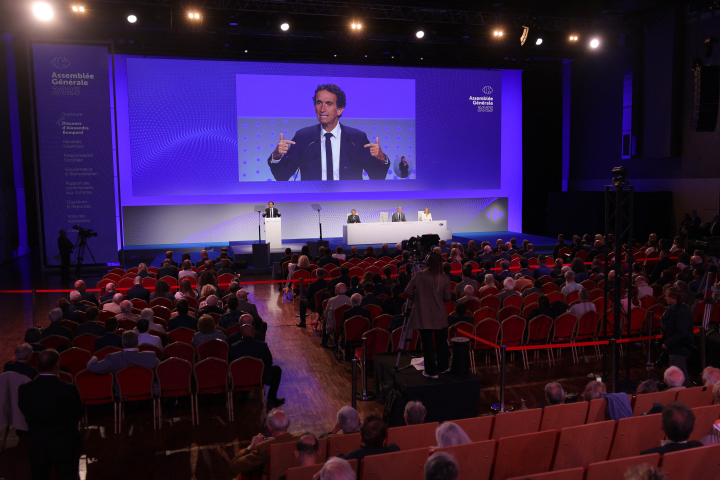 Assemblée générale (Photo by Thomas SAMSON / AFP)