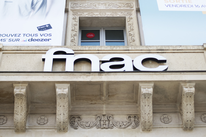 FRANCE - LOGO FNAC - Photo by Fiora Garenzi / Hans Lucas / Hans Lucas via AFP