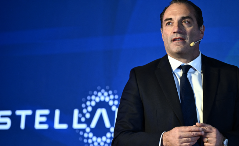 Antonio Filosa, directeur général de Stellantis (Photo : MARCO BERTORELLO / AFP)