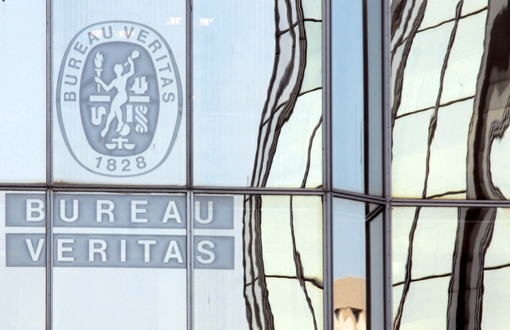 Bureau Veritas  (Photo by ERIC PIERMONT / AFP)