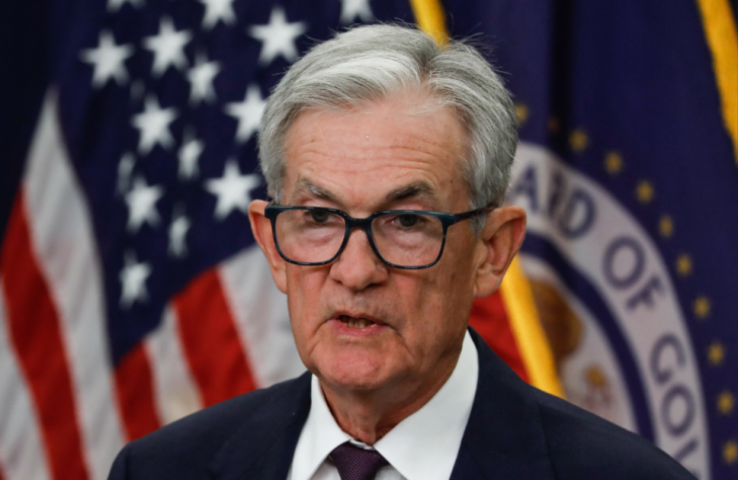 Jerome Powell, président de la Réserve fédérale américaine - Yasin Ozturk / ANADOLU / Anadolu via AFP