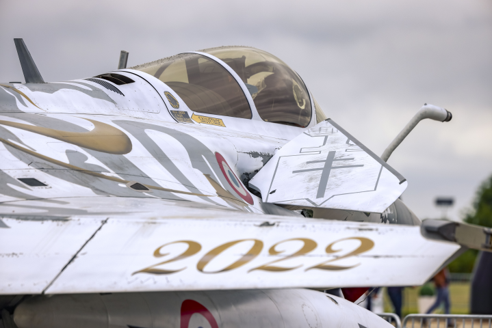 Avion de combat Rafale (©Laurent GRANDGUILLOT/REA)