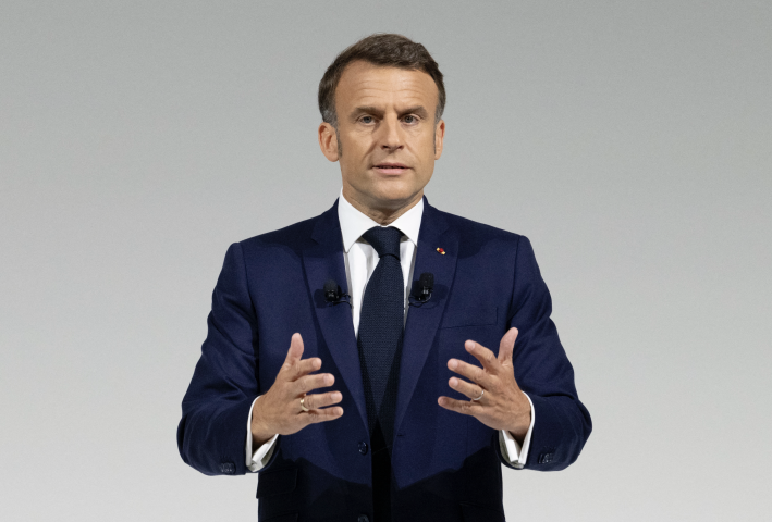 Emmanuel Macron, président de la République. Serge Tenani / Hans Lucas / Hans Lucas via AFP
