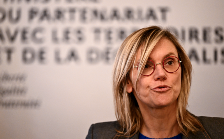 Agnès Pannier-Runacher, ministre de la Transition écologique - MARTIN BUREAU / AFP
