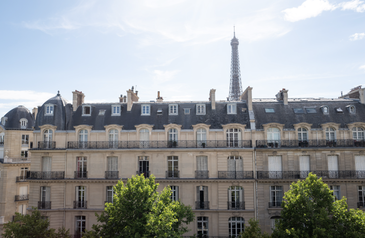 Immeuble parisien. Romain GAILLARD/REA