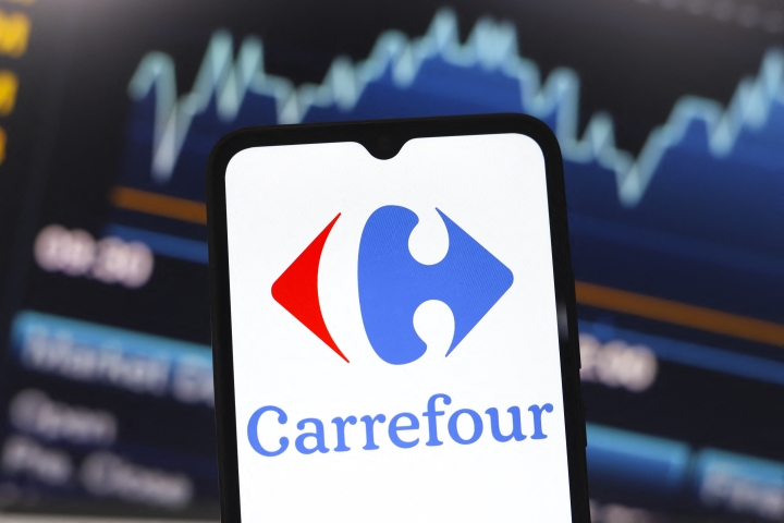 Carrefour (Photo by Jaque Silva / NurPhoto / NurPhoto via AFP)