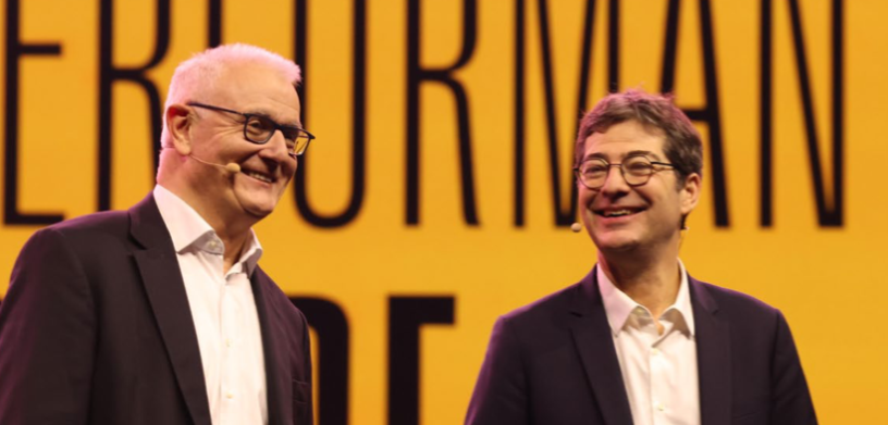 Daniel Baal et Nicolas Théry (©Confédération Nationale du Crédit Mutuel)