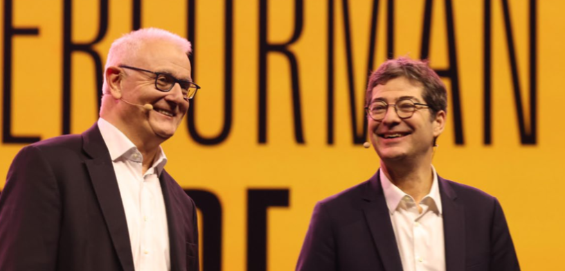 Daniel Baal et Nicolas Théry (©Confédération Nationale du Crédit Mutuel) 