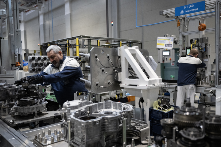 Usine en Italie - MARCO BERTORELLO / AFP