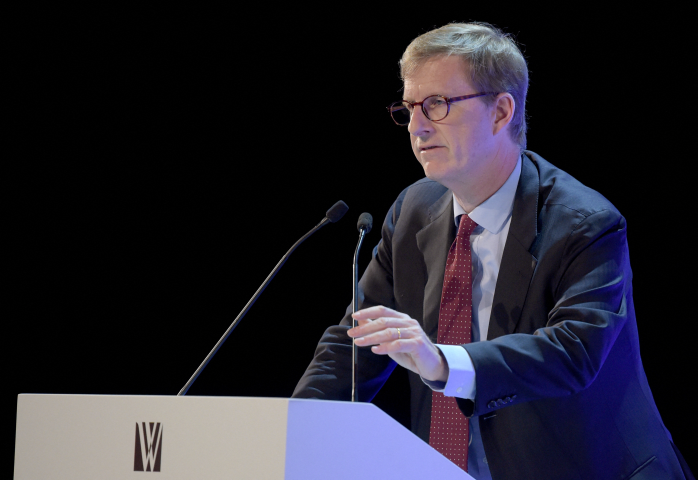 André François-Poncet restera en poste jusqu'à l'arrivée de son successeur, prévue au second semestre (Photo by ERIC PIERMONT / AFP)