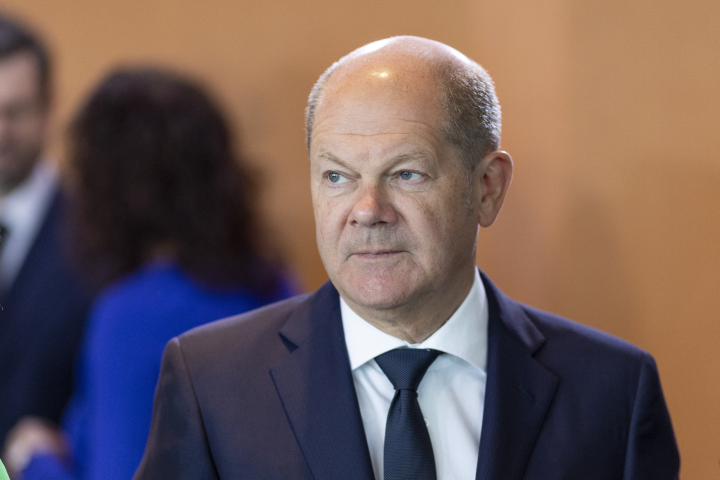 Olaf Scholz, chancelier fédéral d'Allemagne - MAJA HITIJ / GETTY IMAGES EUROPE / Getty Images via AFP