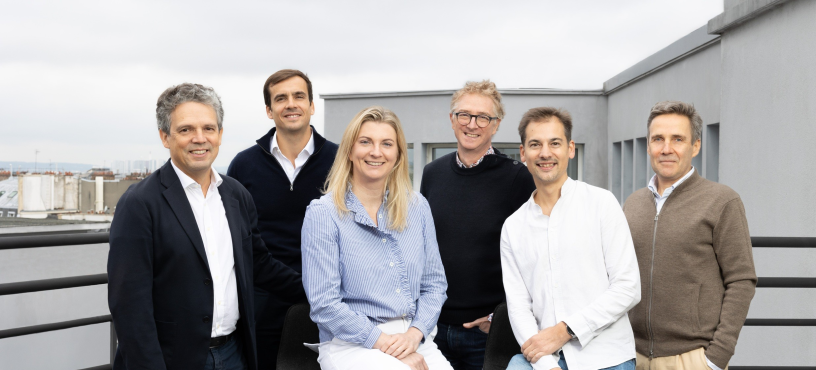 L’équipe de XAnge autour du lancement du fonds 5