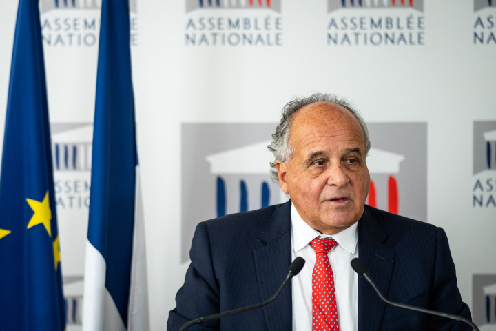 Jean-Paul Mattei, député Modem (Photo by Xose Bouzas / Hans Lucas / Hans Lucas via AFP)