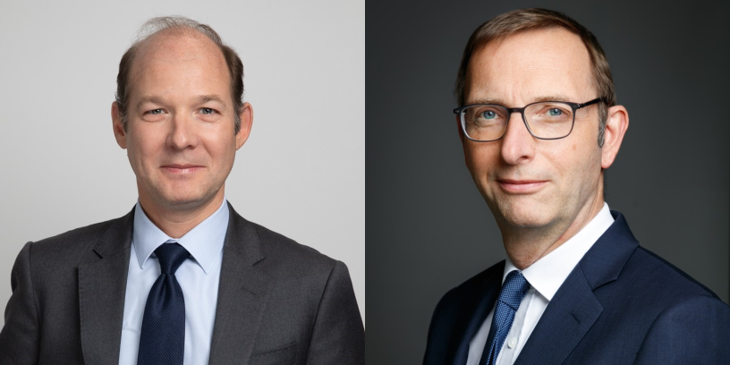 Franck Crepin et GIlles Daguet  (©Tikehau Capital) 