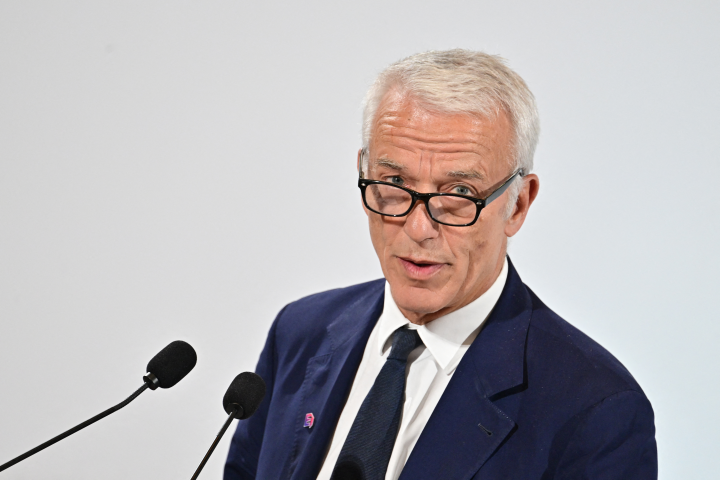 Patrick Martin, président du Medef (©Photo by Miguel MEDINA / POOL / AFP)