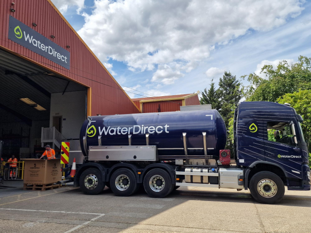 La flotte de Water Direct, première capacité mobile d’approvisionnement en eau au Royaume-Uni