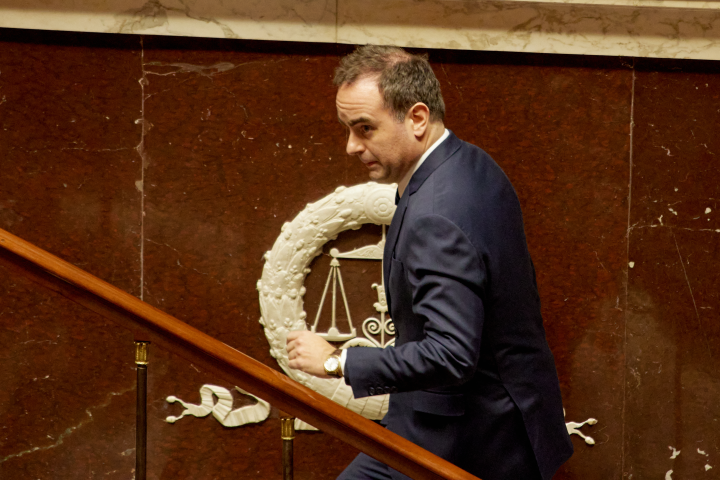 Sébastien Lecornu (Photo by STEPHANE DE SAKUTIN / AFP)