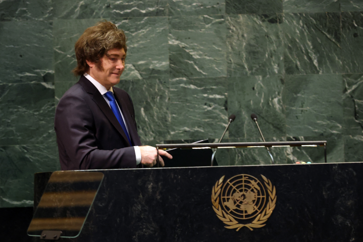 Javier Milei.Getty Images via AFP
