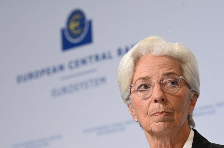 Christine Lagarde, présidente de la Banque centrale européenne - JOHN THYS / AFP