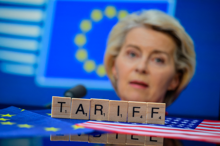Ursula von der Leyen, présidente de la Commission européenne - Jonathan Raa / NurPhoto via AFP