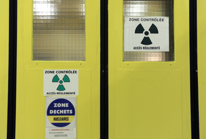 Uranium. Photo par PHILIPPE DESMAZES / AFP