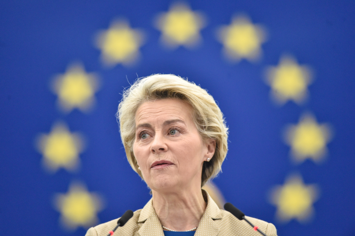 Ursula von der Leyen, présidente de la Commission européenne (EU-EP/Eric VIDAL/REA)