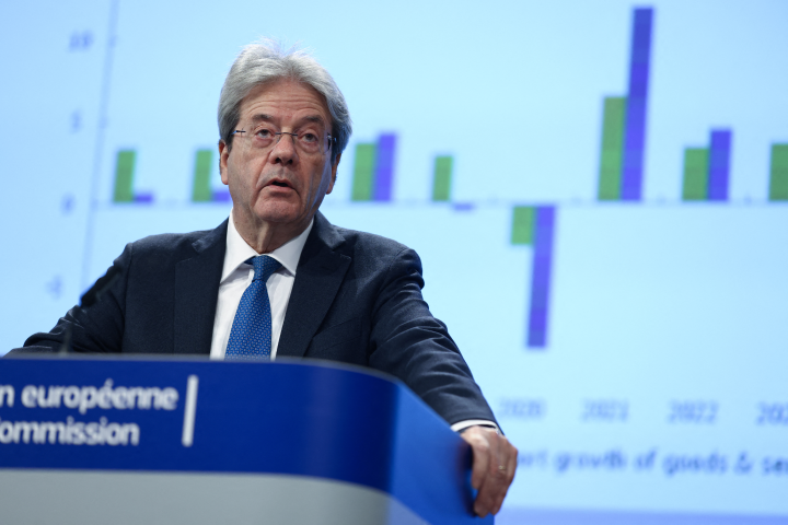 Paolo Gentiloni, commissaire européen à l'Economie - Kenzo TRIBOUILLARD / AFP

