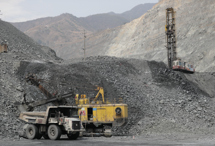 L'appétit chinois pour les minerais est toujours aussi fort. Guo Yu / XINHUA / Xinhua via AFP