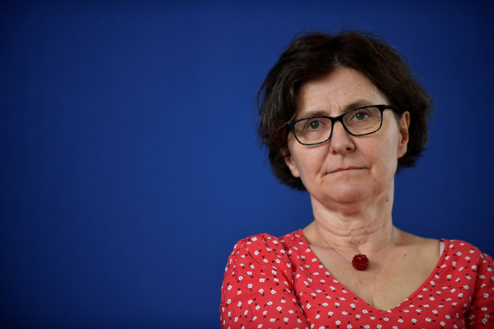 Agnès Bénassy-Quéré, seconde sous gouverneure à la Banque de France. Photo by JULIEN DE ROSA / AFP