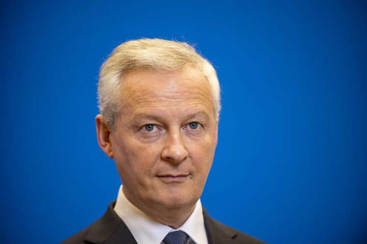 Bruno Le Maire, ministre de l'Economie, des Finances et de la Souveraineté industrielle et numérique - Come SITTLER/REA