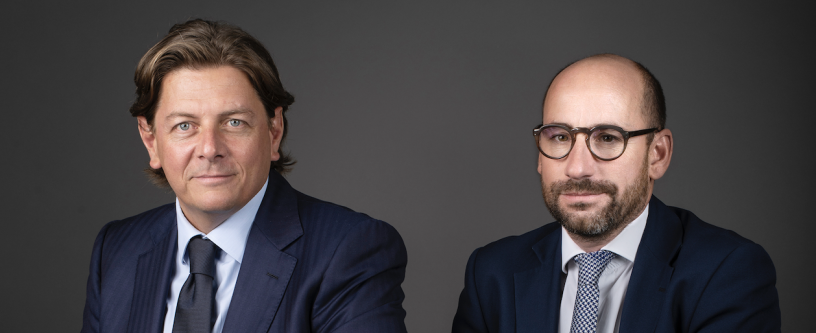 Mathieu Chabran et Antoine Flamarion, co-fondateurs de Tikehau Capital (©Tikehau Capital) 