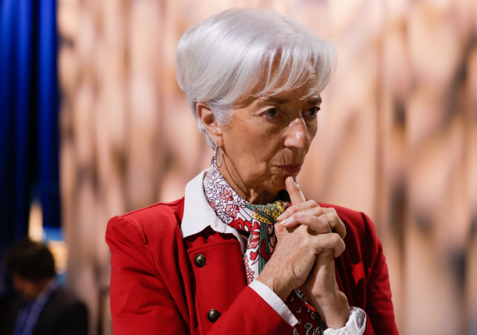 Christine Lagarde, présidente de la Banque centrale européenne - EUC/ROPI-REA