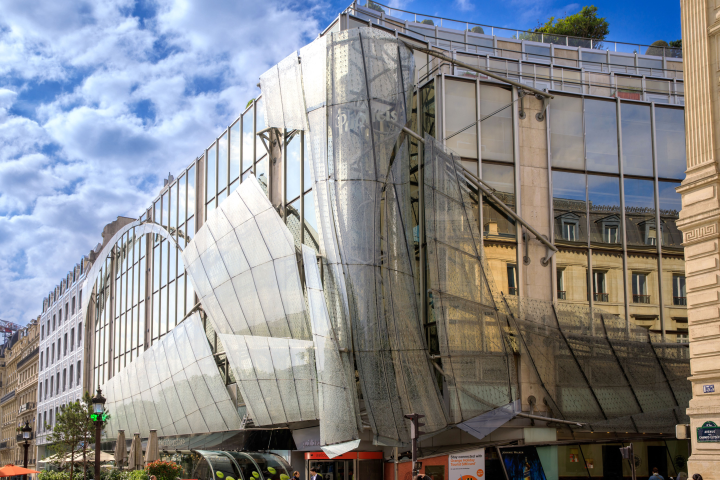 Drugstore Publicis, Paris  (Photo by Gilles Targat / Photo12 via AFP)