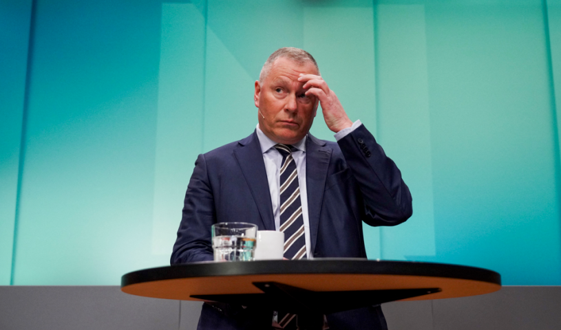Nicolai Tangen, directeur général du Fonds norvégien - Ole Berg-Rusten / NTB / AFP