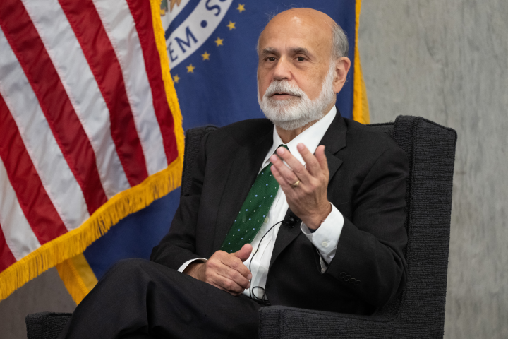 Ben Bernanke - SAUL LOEB / AFP