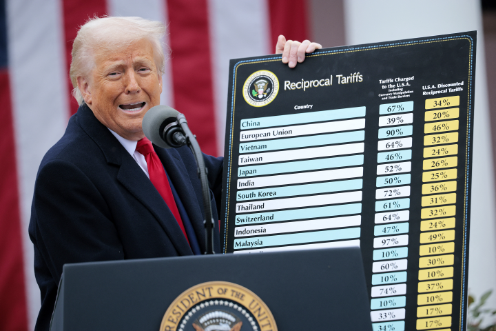 Donald Trump (Photo by CHIP SOMODEVILLA / GETTY IMAGES NORTH AMERICA / Getty Images via AFP)