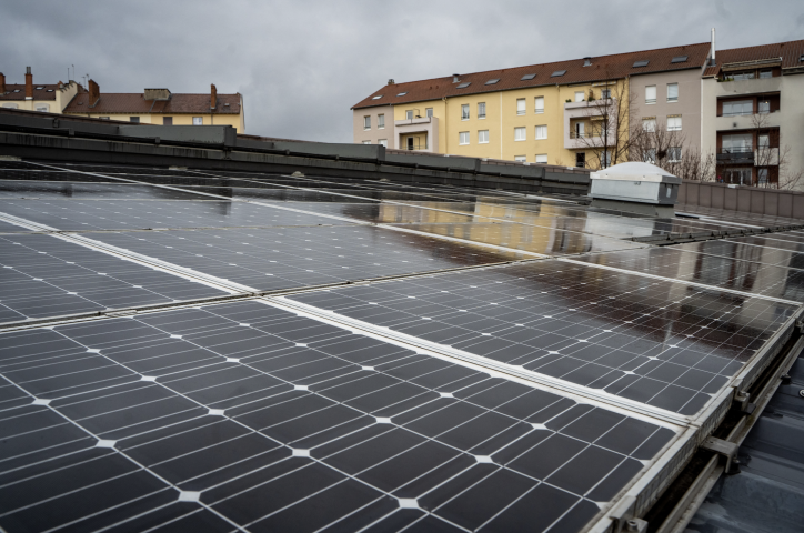 Panneaux solaires. Nicolas Liponne / Hans Lucas / Hans Lucas via AFP