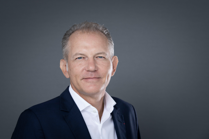 François Jackow, le directeur général d'Air liquide - Photo by Alain JOCARD / AFP