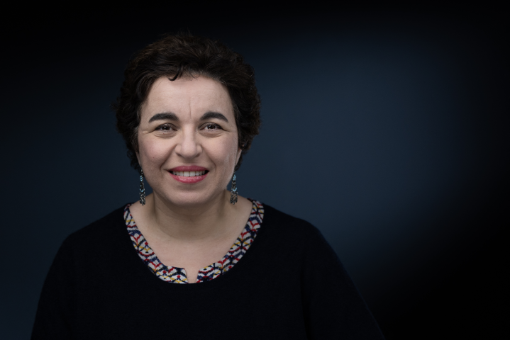 Maya Atig, directrice générale de la Fédération bancaire française - Geoffroy VAN DER HASSELT / AFP