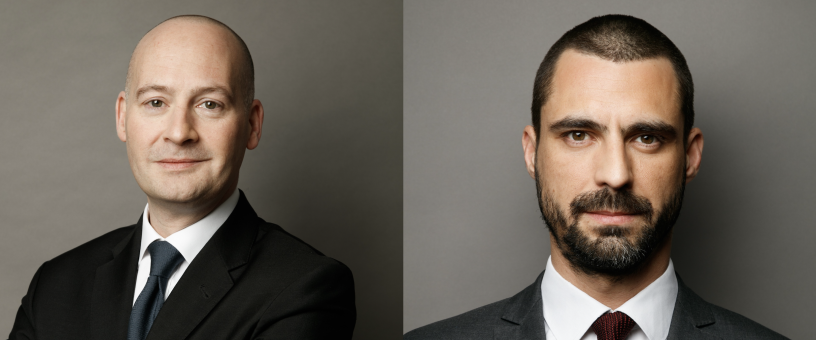 Jean-Marc Delfieux et Laurent Calvet (©Tikehau Capital)
