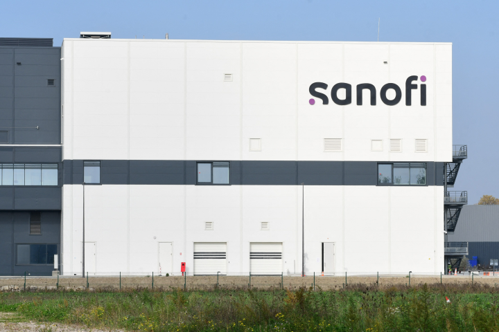 L'unité de production de Sanofi à Neuville-sur-Saône, dans le Rhône - Photo by Romain Doucelin / NurPhoto / NurPhoto via AFP