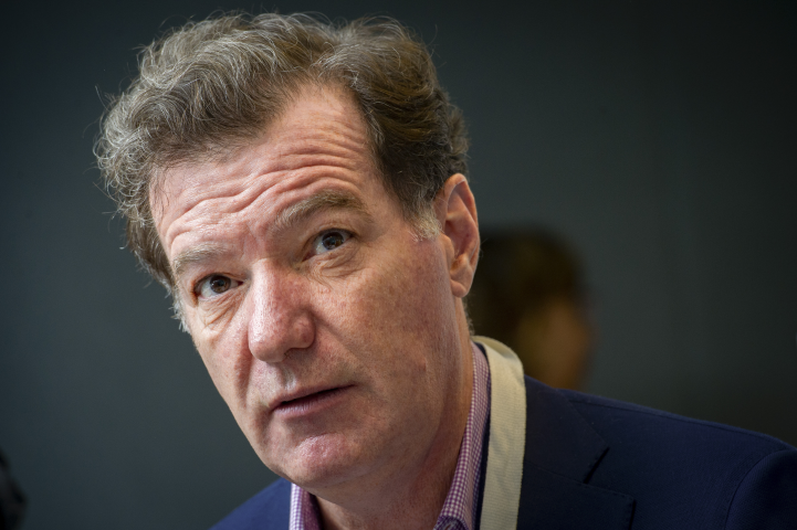 Laurent Mignon,  président du directoire du groupe BPCE (Eric TSCHAEN/REA)