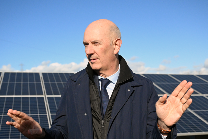 Roland Lescure, ministre délégué à l'Industrie et à l'Energie - Bertrand GUAY / AFP