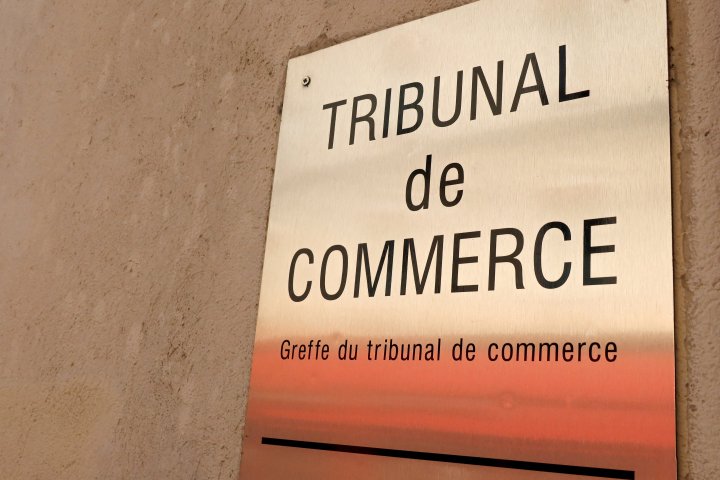 Tribunal de commerce (Photo by Nicolas Guyonnet / Hans Lucas / Hans Lucas via AFP)