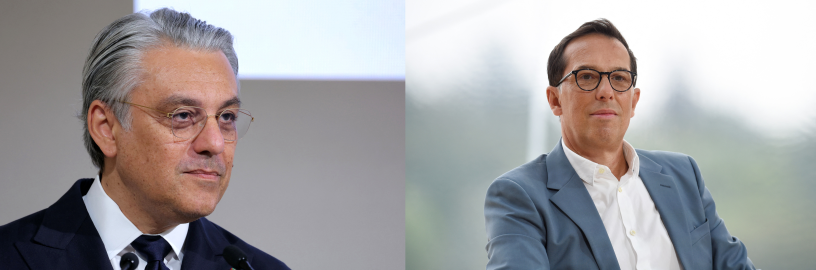 Luca de Meo et Nicolas Hieronimus - AFP