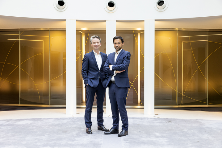 Lionel Mestre, associé et directeur général de l'expertise Eiréné et David Lebain, directeur associé, opérant dans l'équipe du fonds.  Crédits : Raphaël Dautigny