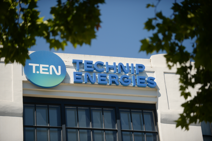 Technip Energies, logo - Laurent CERINO/REA